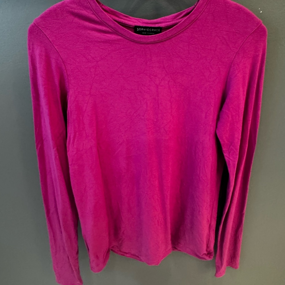 Sophie Grace Women's Pink Long Sleeve